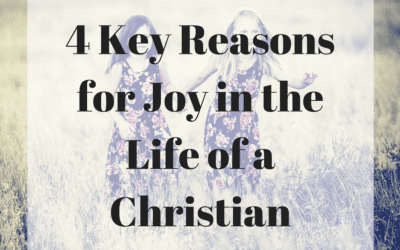 4 Key Reasons for Joy in the Life of a Christian