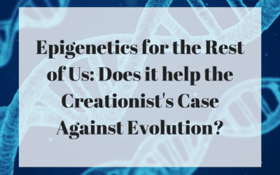 Epigenetics for the Rest of Us: Does it help the Creationist’s Case Against Evolution?