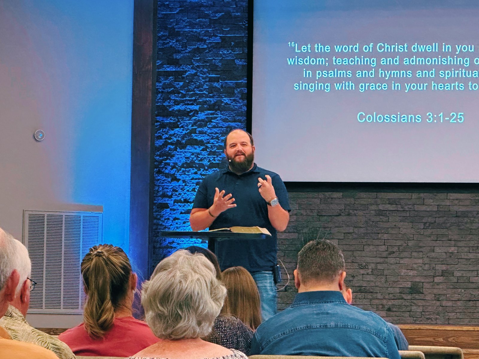 Steve Schramm speaking